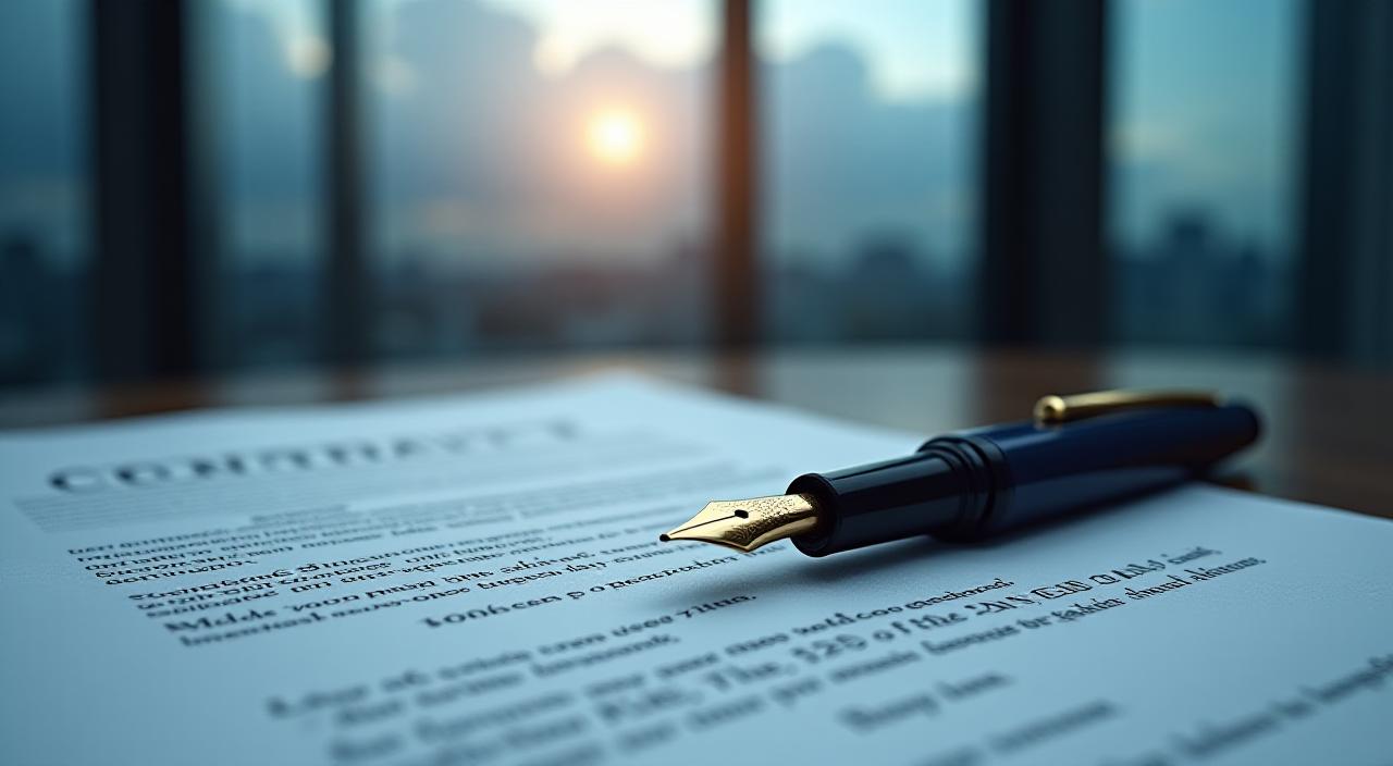 A conceptual representation of contract law and unforeseen events